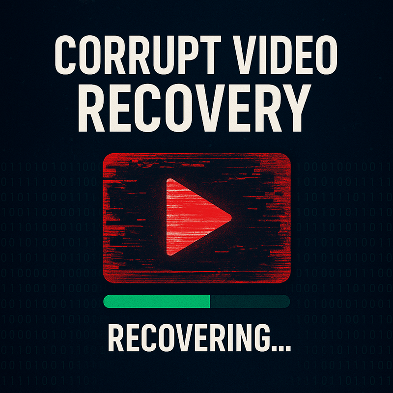 Corrupt Video Recovery