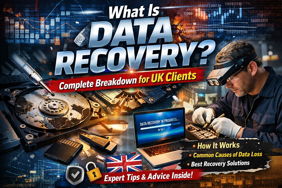 What Is Data Recovery? Complete Breakdown for UK Clients