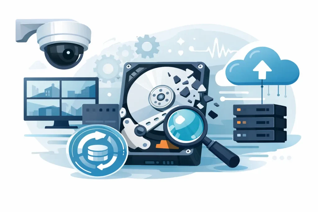 CCTV Hard Drive Recovery Explained