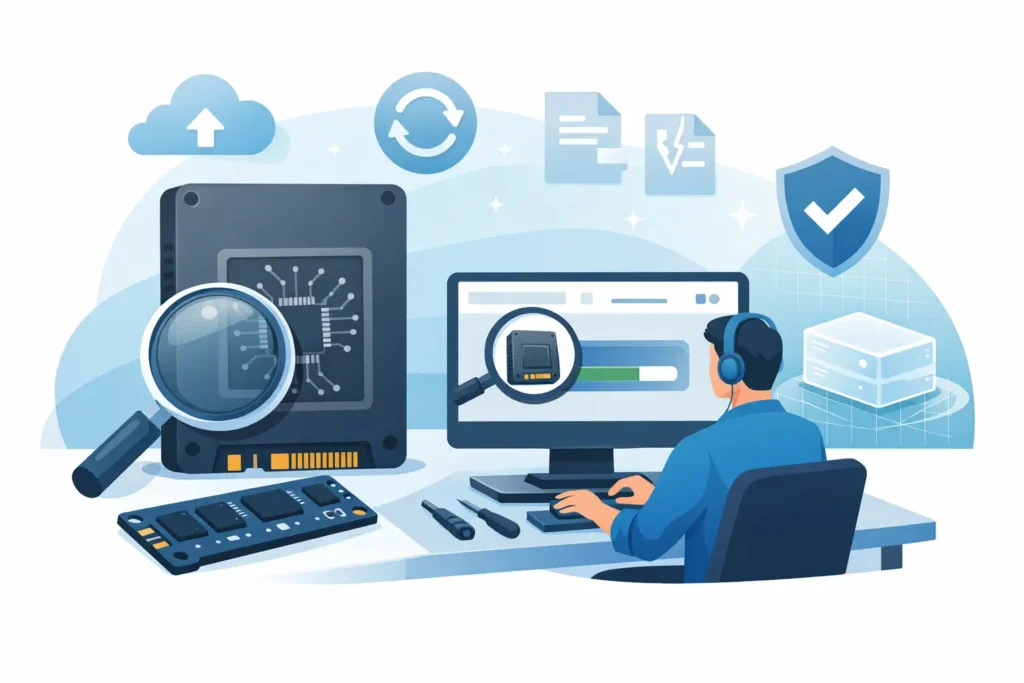 SSD Data Recovery Service: What to Expect