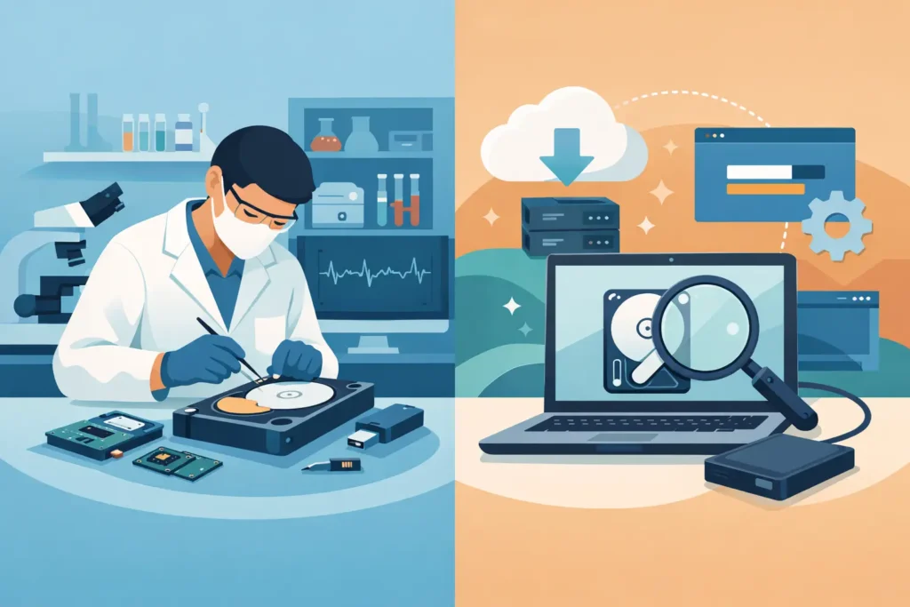 Lab Recovery vs Software: What Works?