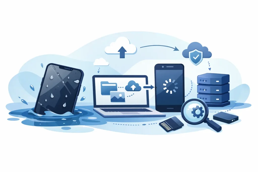 Water Damaged Phone Data Recovery Guide