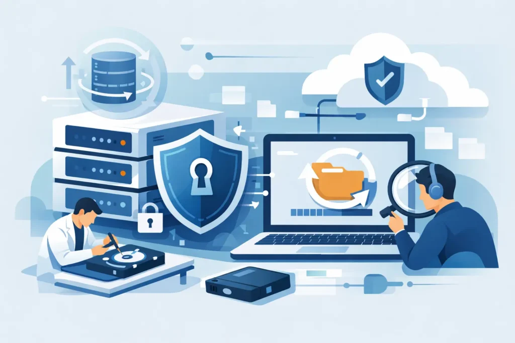 What a Secure Data Recovery Process Looks Like
