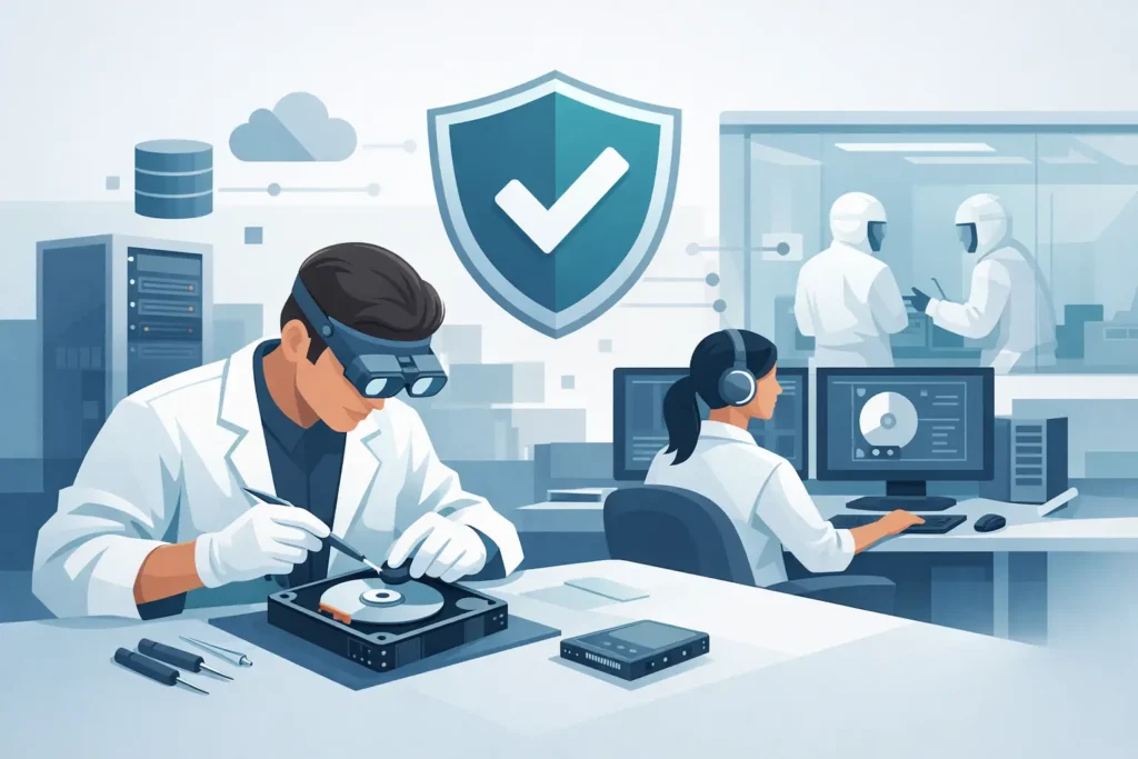 Why a Certified Data Recovery Lab Matters