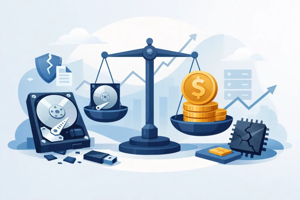 Data Recovery Cost: What Affects the Price?