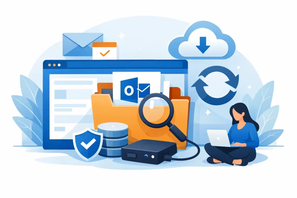 How to Recover Outlook PST Files Safely 1 How to Recover Outlook PST Files Safely