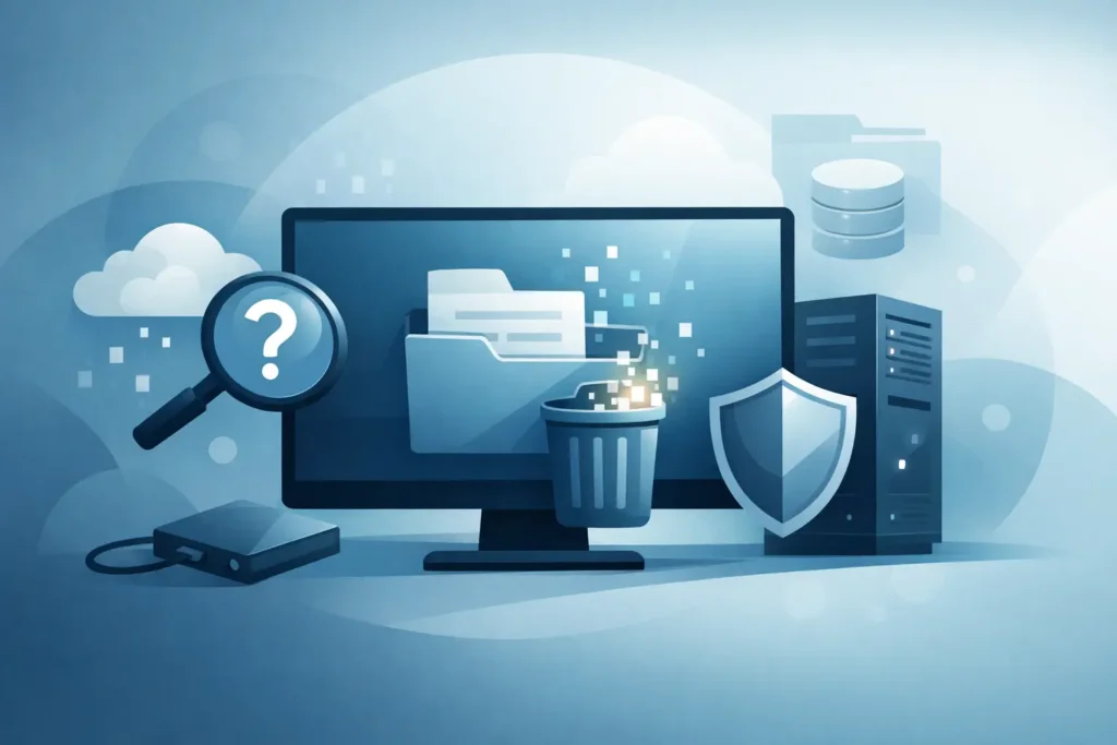 Is Deleted Data Permanently Gone? Usually Not 1 Is Deleted Data Permanently Gone? Usually Not