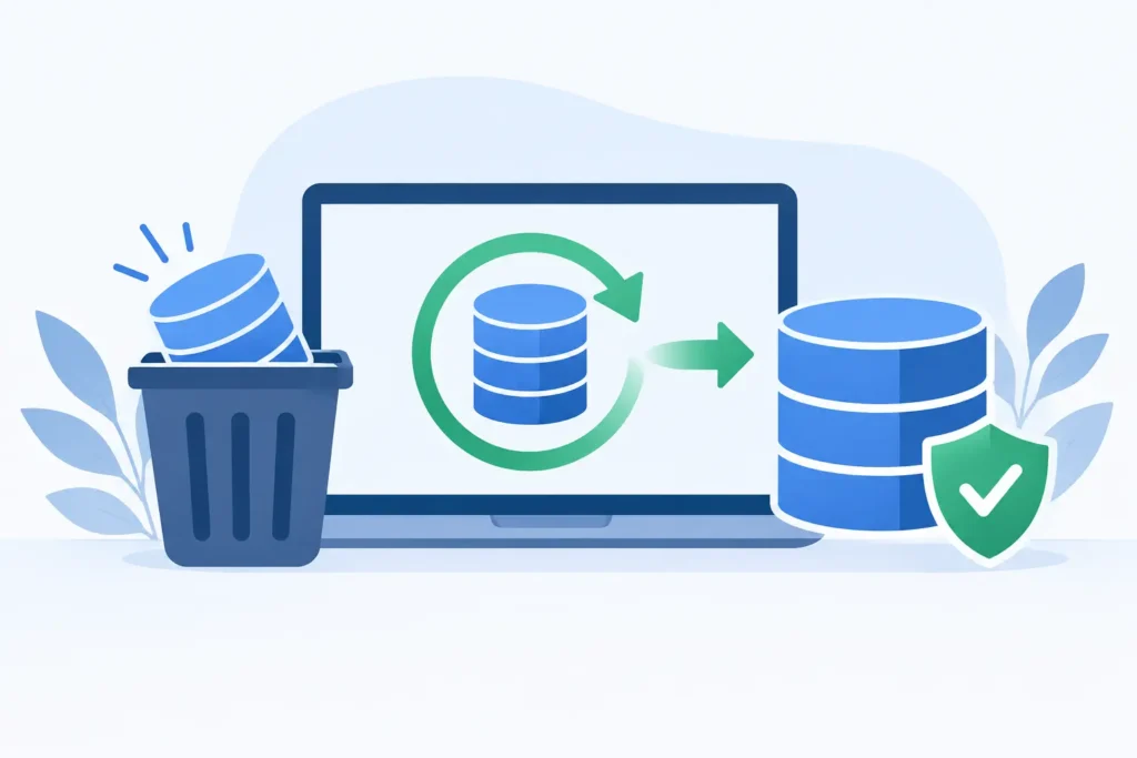 How to Recover Deleted Databases Without Risk