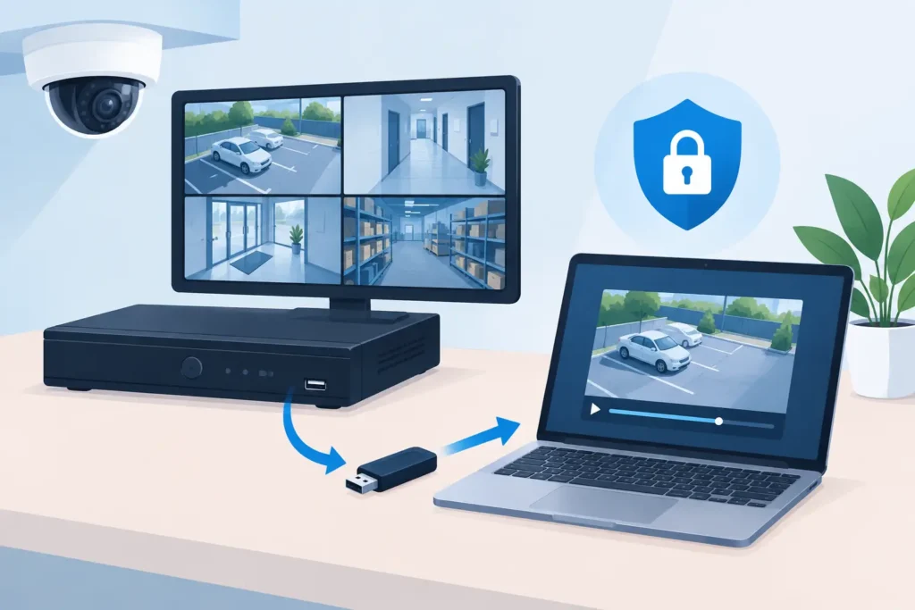 How to Extract Footage From CCTV DVR Safely