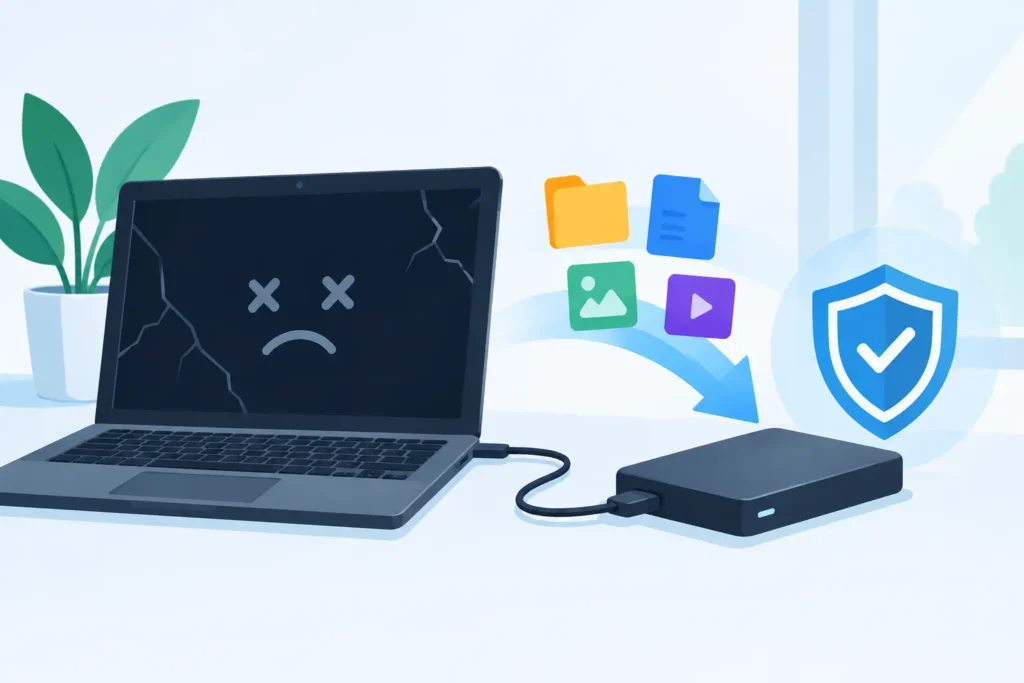 Retrieve Files From a Dead Computer Safely 1 Retrieve Files From a Dead Computer Safely